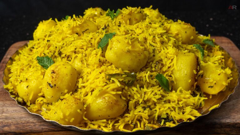 Aloo pulao recipe in bengali