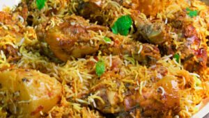Chicken dum biriyani