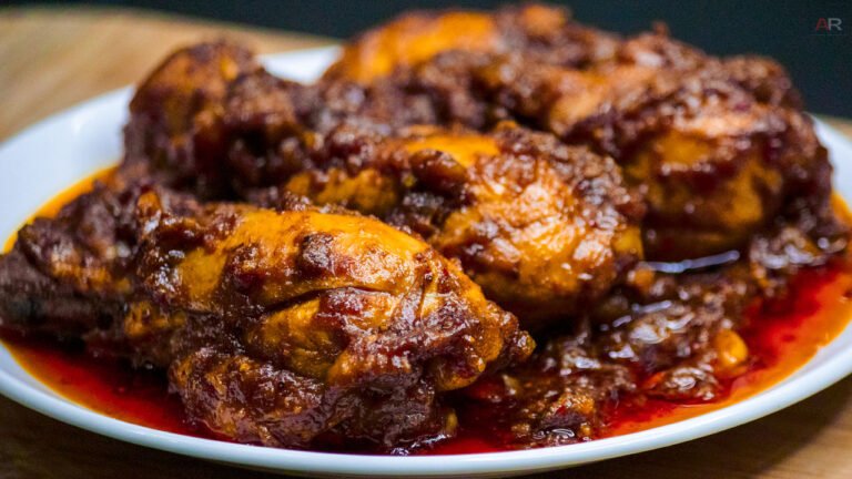 Chicken kala bhuna recipe in bengali