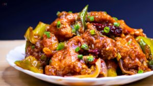 Chili chicken recipe in bengali