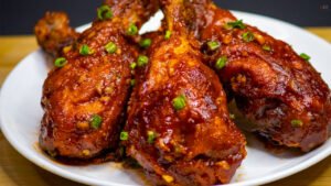 Restaurants Chicken Leg Fry in bengali