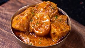 Niramish alu dum recipe bengali