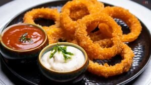 Crispy Onion Rings Pakoda