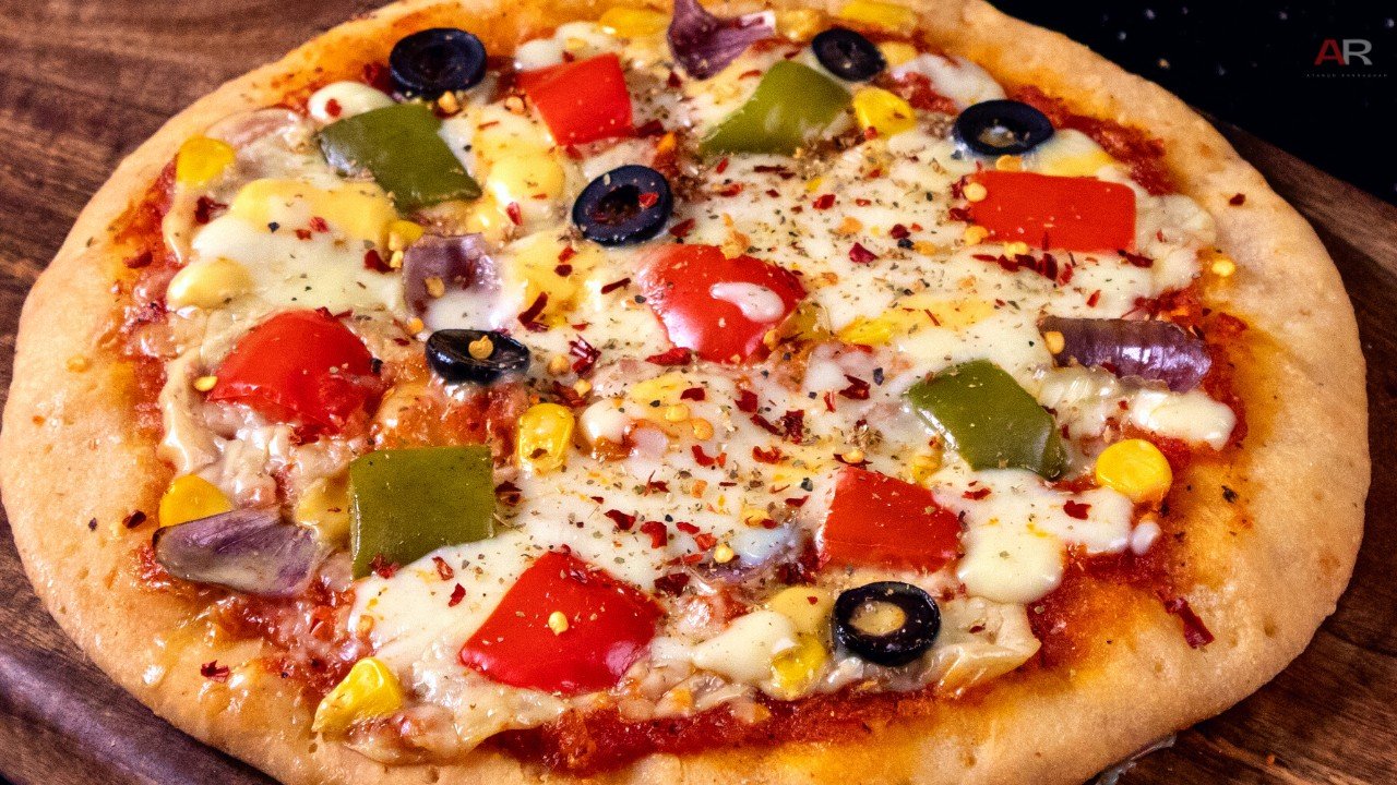 Best Veg Pizza Recipe Without Oven | ওভেন ছাড়া ভেজ পিজা