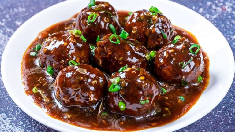 Veg Manchurian Gravy Restaurant Style