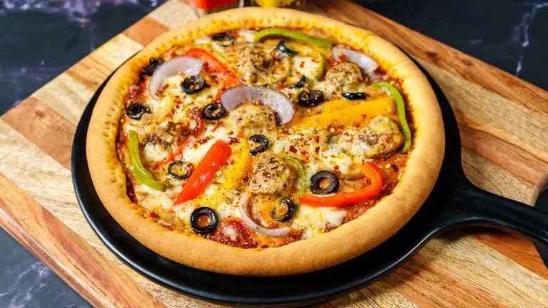 Chicken Pizza Without Oven
