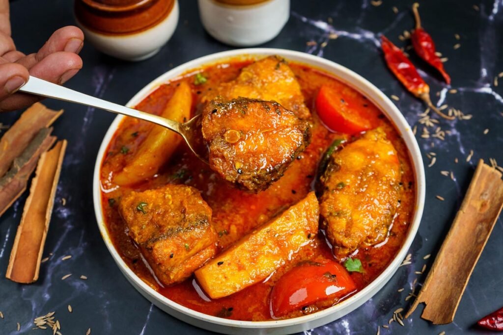 Easy Katla Macher Jhol Recipe কাতলা মাছের রেসিপি