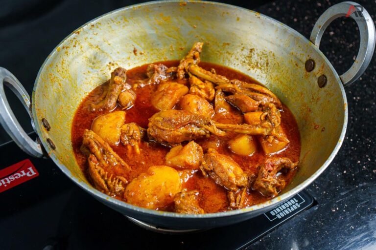 Deshi Chicken Kosha Recipe Atanur Rannaghar