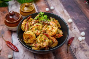 Butter Garlic Prawns Atanur Rannaghar