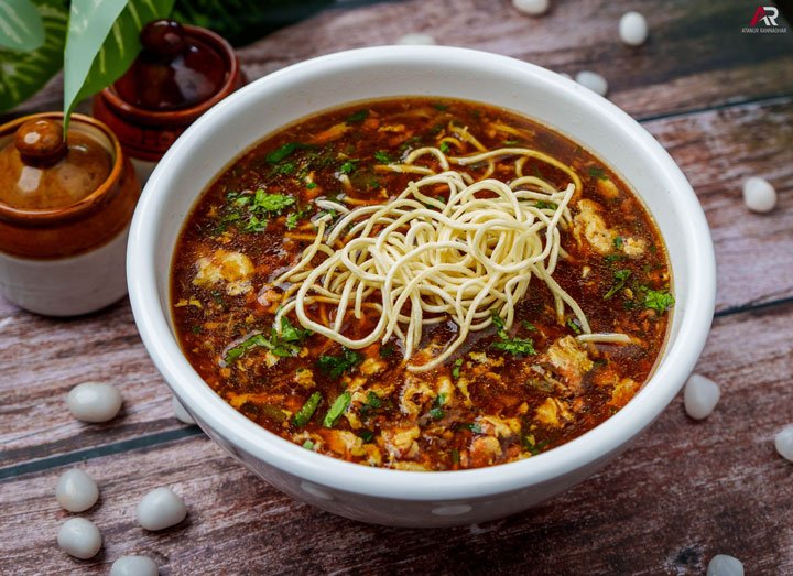 Chicken Manchow Soup Recipe in Bengali Atanur Rannaghar