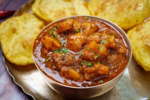 Niramish Aloo Tarkari and Aloo Puri Atanur Rannaghar