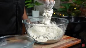 KFC Style Chicken Burger Recipe Atanur Rannaghar