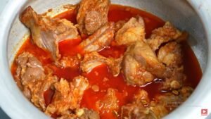Kolkata style Mutton Biriyani Atanur Rannaghar Mutton water