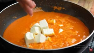 Paneer Butter Masala Recipe in Bengali