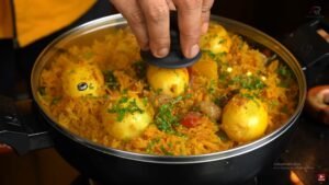 Egg Pulao Recipe Atanur Rannaghar