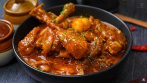 Desi Chicken Kasa Recipe in Bengali