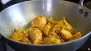 Biye Bari Style Chicken Curry Recipe Bangla
