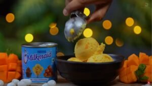 Easy Mango Ice Cream Recipe 