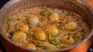 Egg Pulao Recipe 